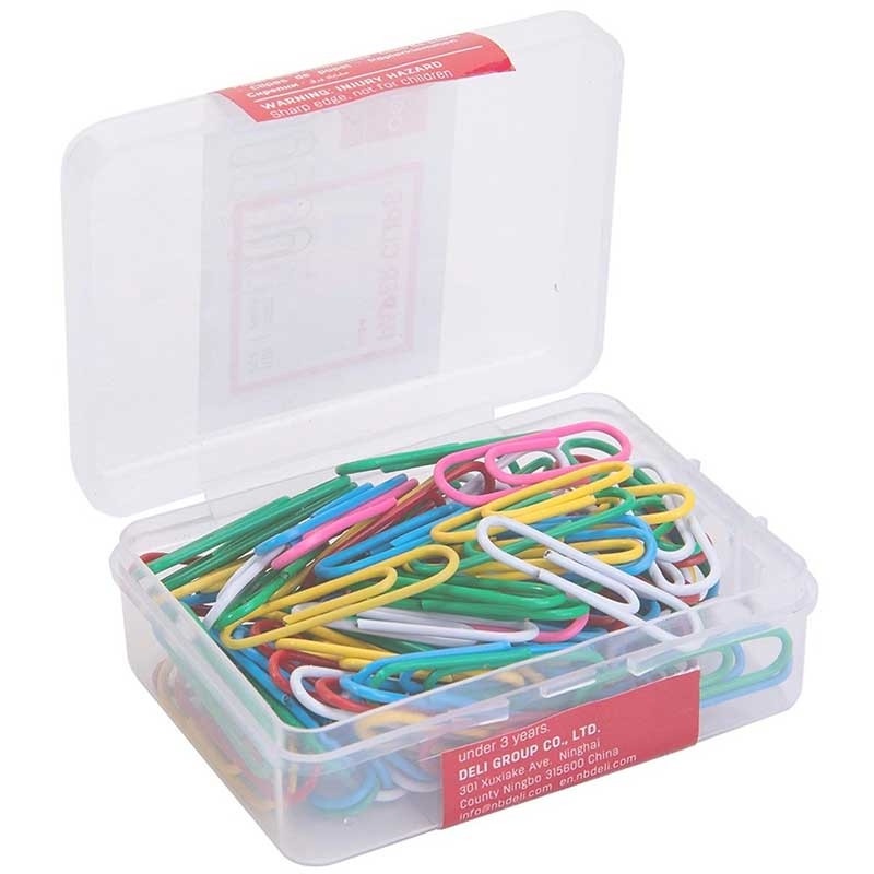 Ghim Cài Màu Deli 0024 , 100pcs / 1 hộp