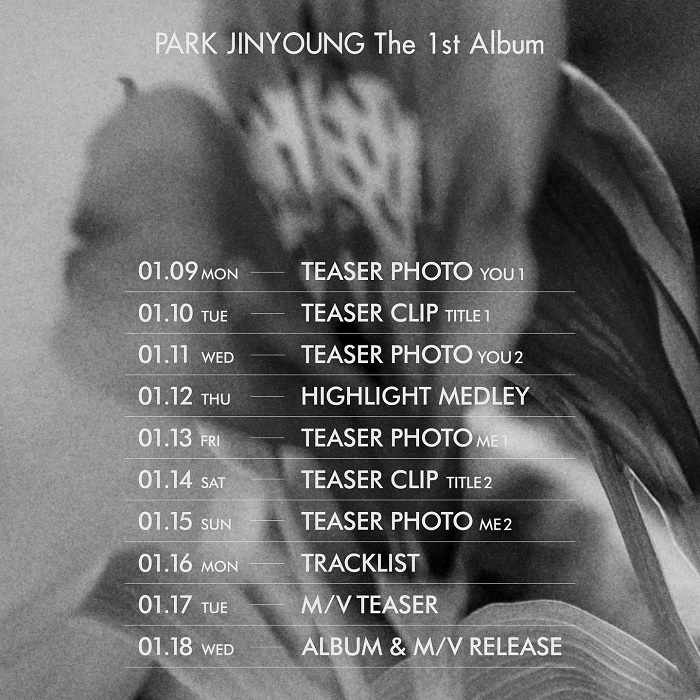 JINYOUNG  - The 1st Album