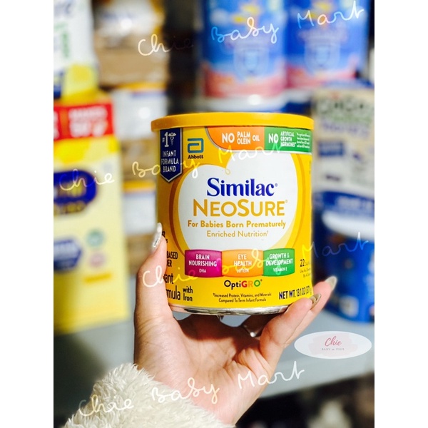 SIMILAC NEOSURE 371g (0-12 tháng) dành cho bé sinh non, nhẹ cân