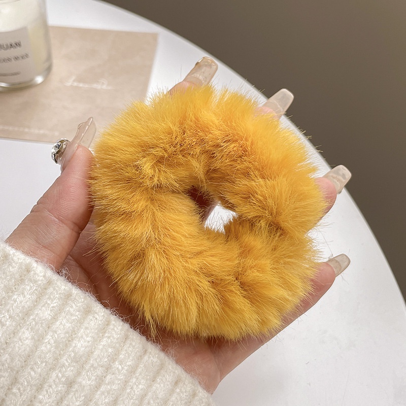 [Có sẵn] CỘT TÓC LÔNG NHUNG XÙ VALENTINE ĐỦ MÀU PHONG CÁCH HÀN QUỐC DỄ THƯƠNG, ĐÁNG YÊU 214CTNLX