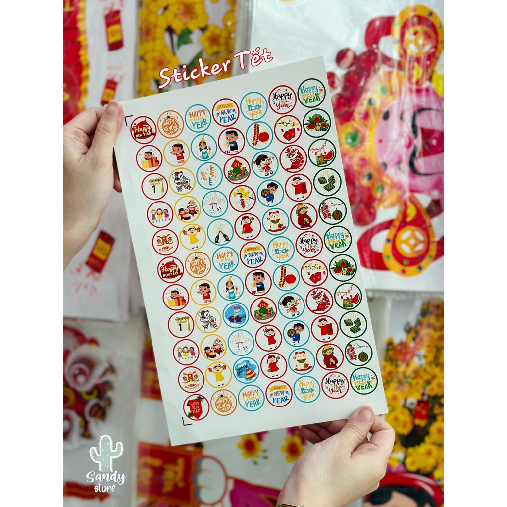 Sticker Tết