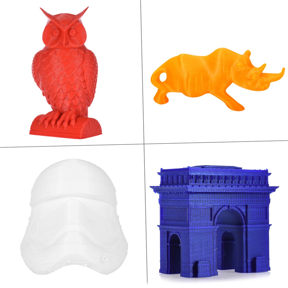 Cuộn Dây Nhựa TPU Dẻo 1Kg Linh Hoạt 1.75mm Màu Trắng/ Đen Dùng Cho Bút Vẽ 3D Apple