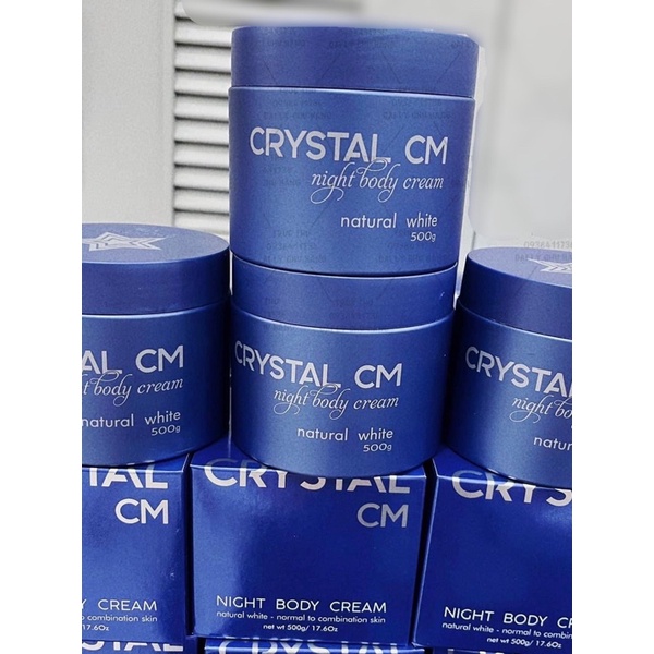 kem đêm thuỷ phân mẫu mới Crystal cm Chu Hằng