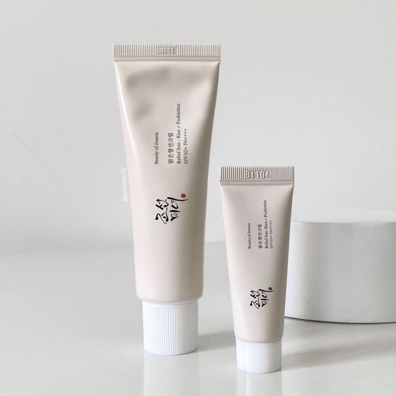 Kem chống nắng Beauty of Joseon Rice + Probiotics Sunscreen Minisize 10ml