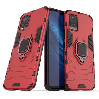 VIVO V21 V20 V19 Y15a Y76 Y21 Y21s Y33s Y15s Y1s Y3s Y53s Y12s Y31 Y20s Y20i Y11 Y12 Y15 Y17 Pro Ốp điện thoại viền silicon chống sốc kèm nhẫn đỡ từ tính cho