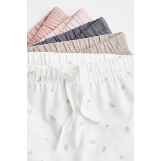 Set 5 quần dài cho bé HM auth