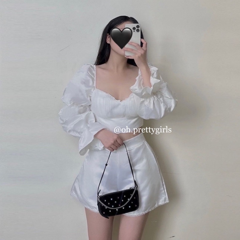 SET ÁO TAY PHỒNG QUẦN SHORT LILI SET
