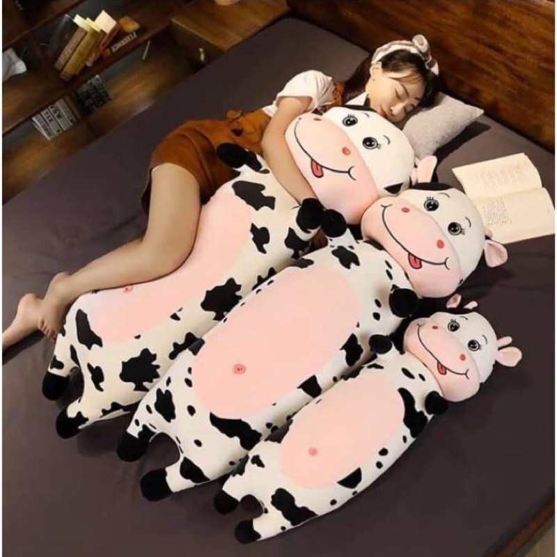 Gấu Bông Bò Sữa đứng size 90cm và 1m3