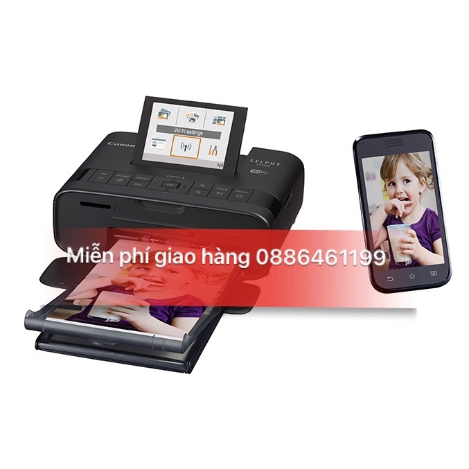Máy in ảnh Canon CP1300 Bảo Hành 12 Tháng .- Chuyên in mã QR ngân hàng.Miễn phí vận chuyển Toàn Quốc