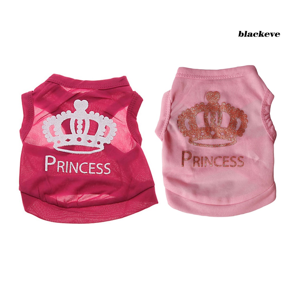 Áo Thun Polyester Thoáng Khí In Họa Tiết blackeve Thời Trang Xuân Hè Cho Cún Cưng