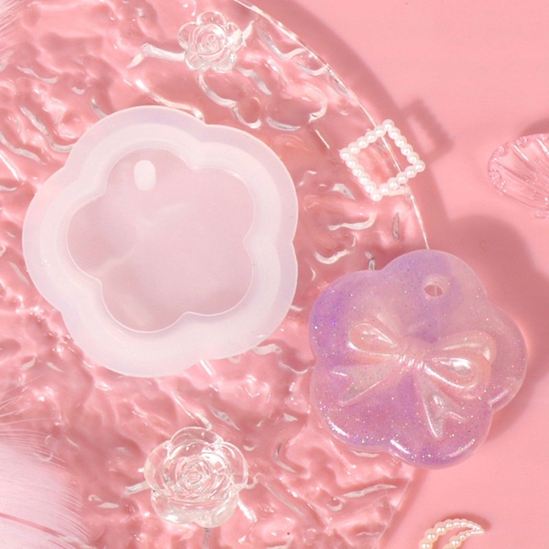 Khuôn Silicone Hình Lục Giác / Ngôi Sao / Trái Tim Làm Trang Sức Thủ Công