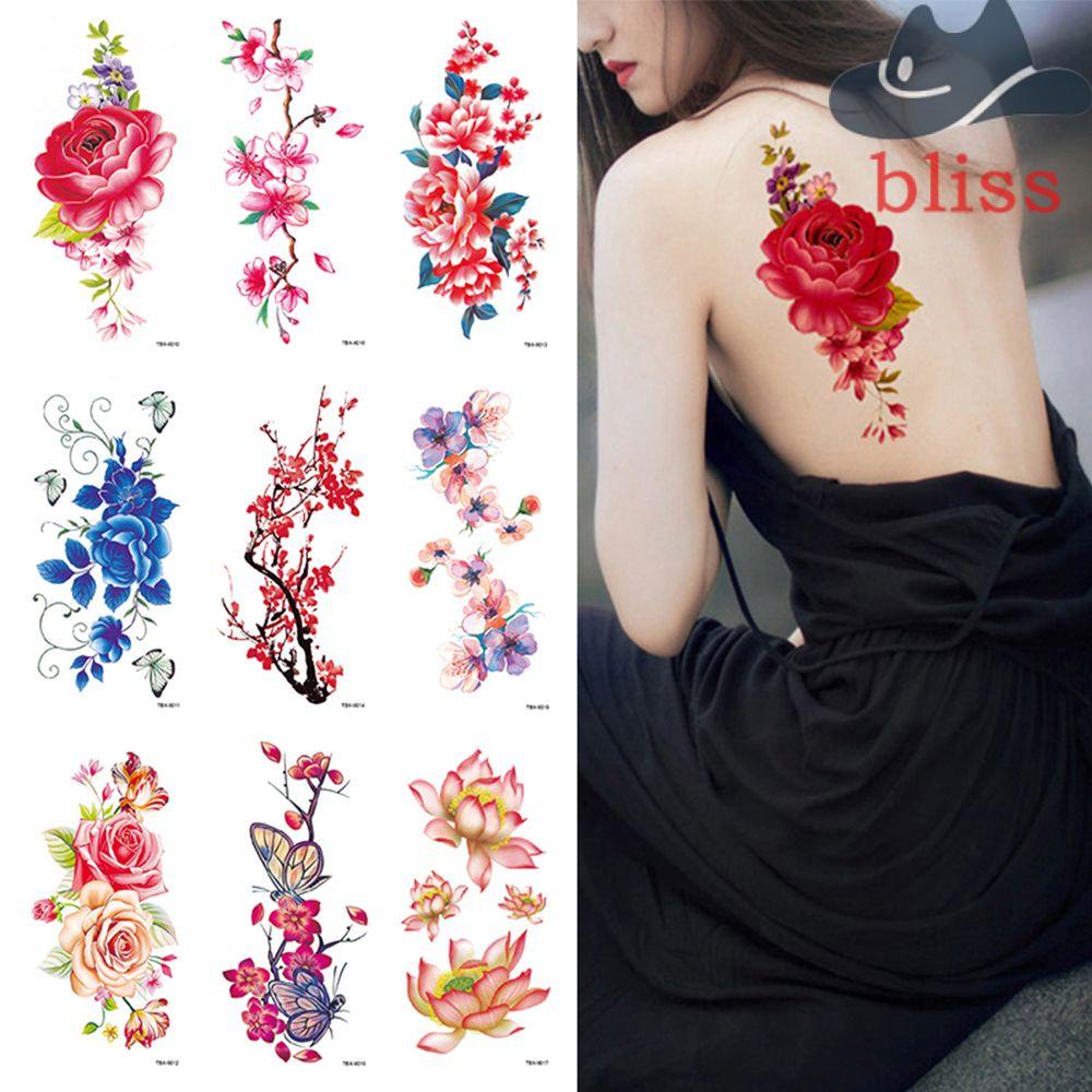 Hình Xăm Giả Dùng Một Lần Chống Nước Lâu Trôi Quyến Rũ Cho Nữ