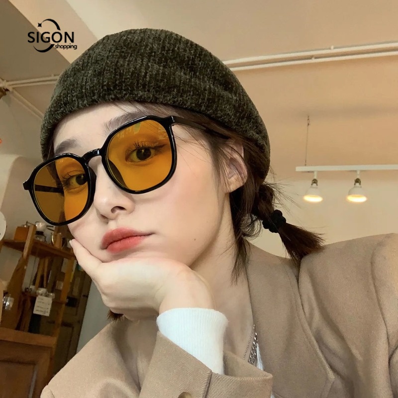 Kính Mát Phân Cực Mặt Vuông Nhỏ Chống Tia UV Mềm Mại Thời Trang Thích Hợp Sử Dụng Hàng Ngày Và Ngoài Trời