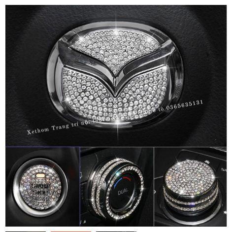 Đính đá Full nội thất MAZDA 2,3, CX-3 sang trọng đẳng cấp Xethom