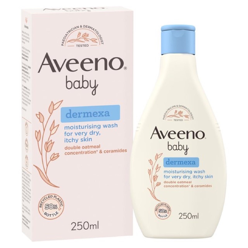 Sữa tắm Aveeno Baby Dermexa dành cho bé da khô, chàm 250ml