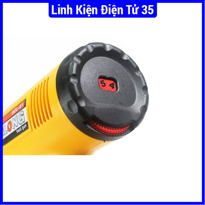 Máy khò hơi nóng PENGLONG DZL-A1 1600W (BH 01 Tháng) - có thể điều chỉnh nhiệt độ giúp cho quá trình sử dụng dễ dàng
