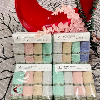 KHĂN MẶT XUẤT HÀN 100% Cotton