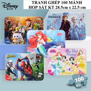 Bộ Xếp Hình 100 Mảnh Ghép Hộp In Dập Nổi Giá Thanh Lý Cửa Hàng