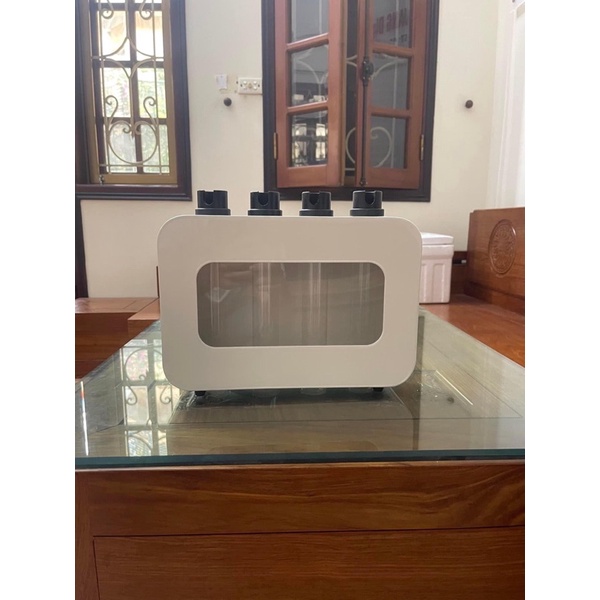 Hộp ngâm optic màu trắng