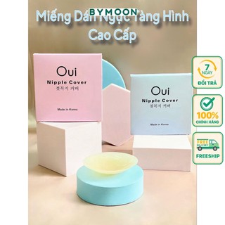 Miếng dán ngực sinh nhiệt tự thân BY MOON có lót lụa bảo vệ đầu ngực tái sử dụng nhiều lần - PK009