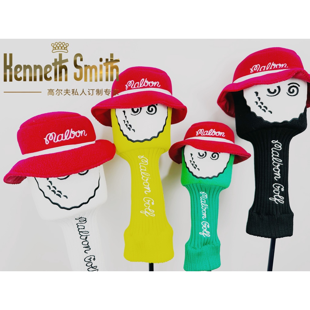 Cover golf malbon vải bền bỉ new shop golf hồng nhung