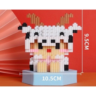 Bộ lắp ráp mô hình 12 con giáp dễ thương