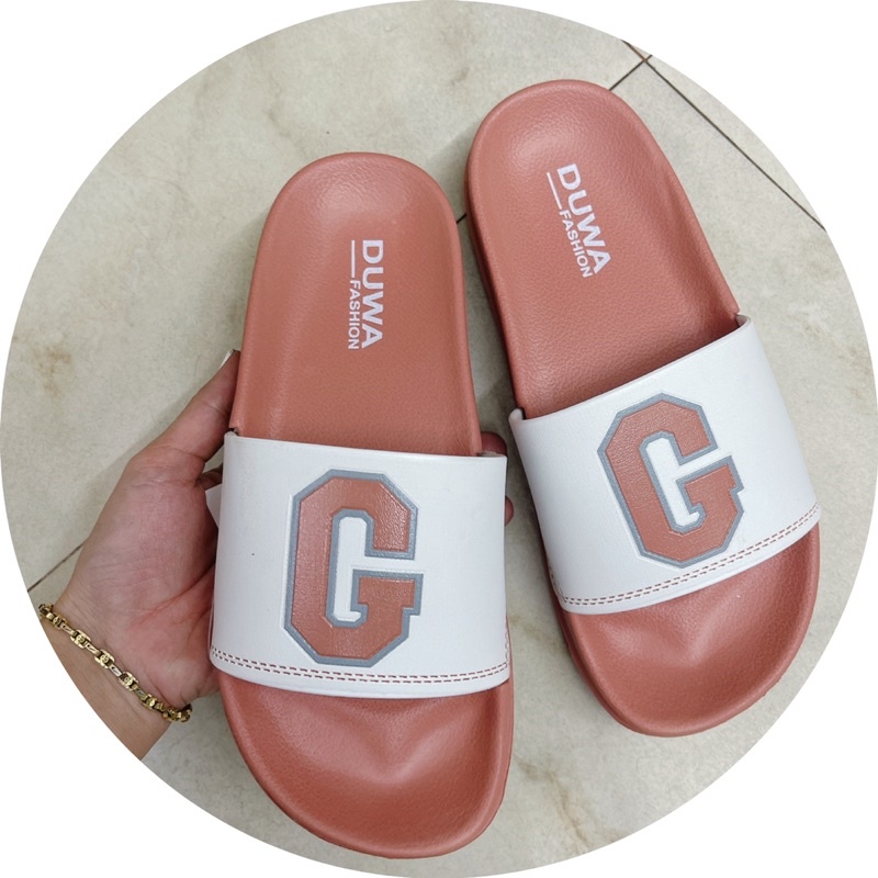 DÉP QUAI NGANG NAM NỮ DUWA CHỮ G SIÊU BỀN CHỐNG TRƠN TRƯỢT