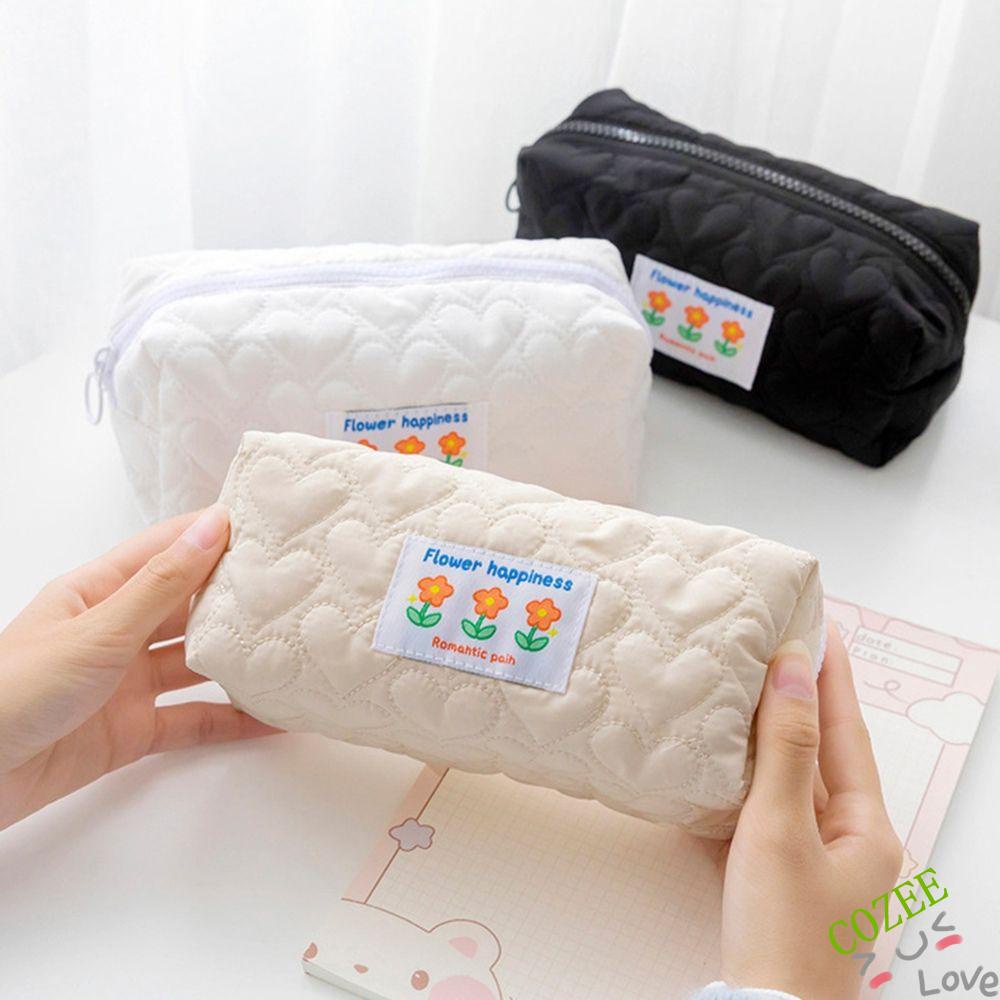 Túi Đựng Bút In Hoa Xinh Xắn Tiện Dụng