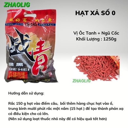 Hạt Xả dụ cá trắm đen