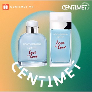 ᴄᴇɴᴛɪᴍᴇᴛ.ᴠɴɴ - nước hoa d&g light blue love is love pour homme - 5мℓ/10мℓ