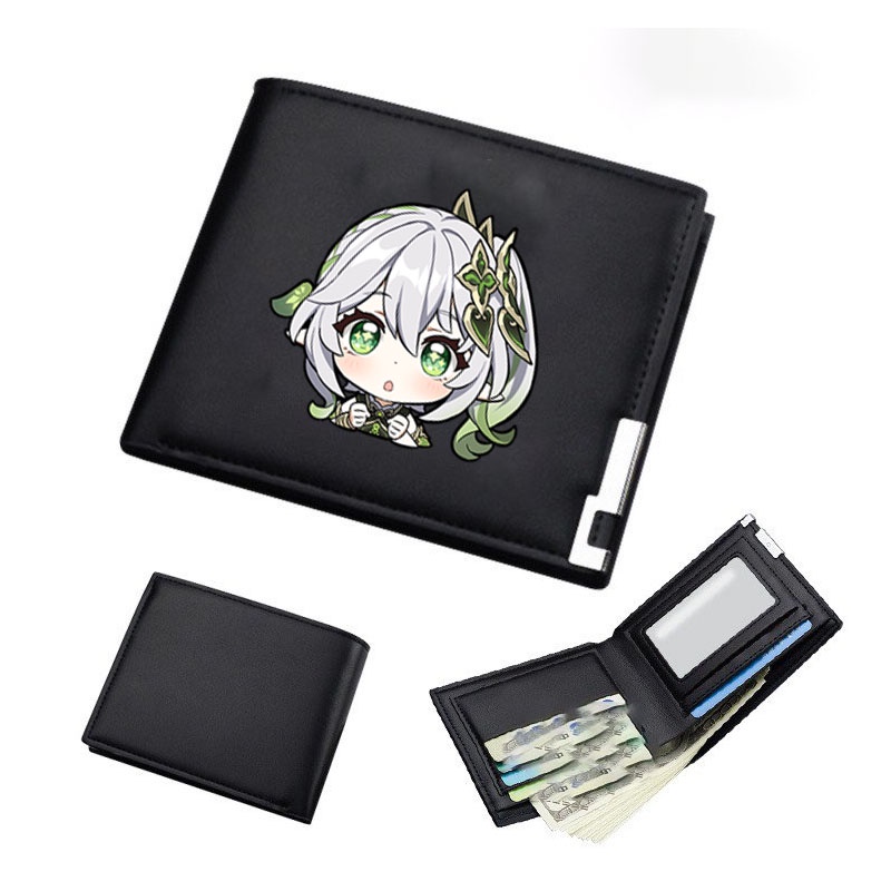 Ví da cầm tay nam nữ in hình GENSHIN IMPACT ver SUMERU game tiện lợi anime chibi