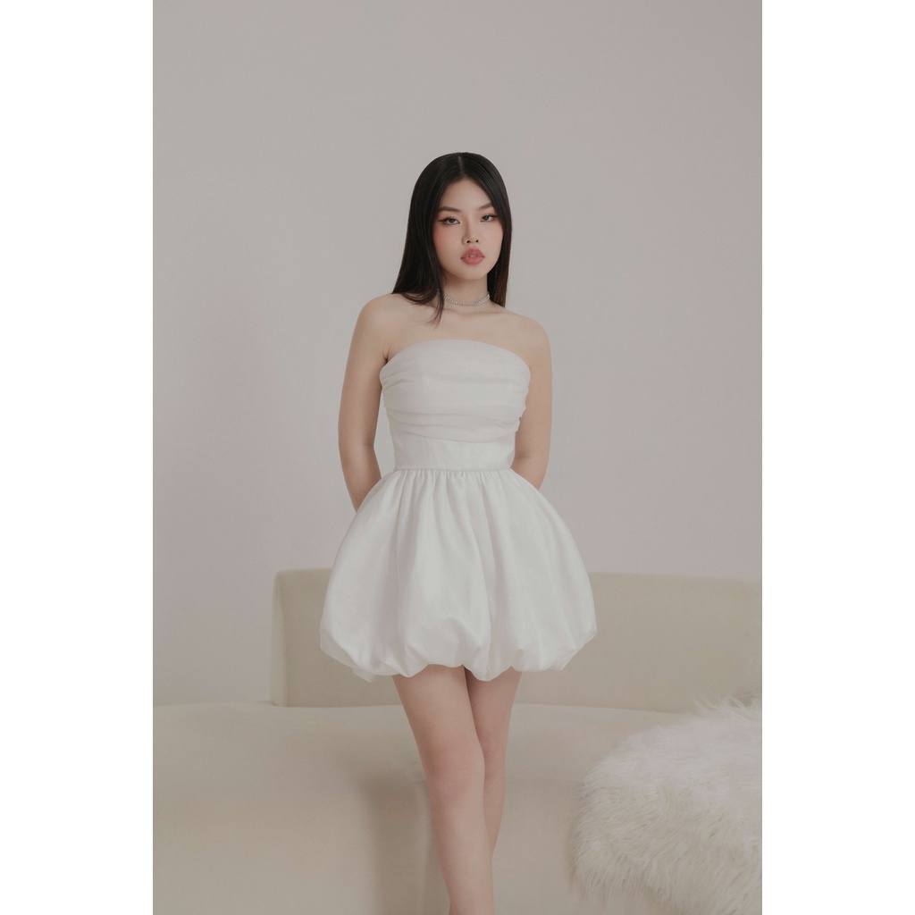 Anis Váy Nữ Tiểu Thư Dự Tiệc Lavita Dress , Tùng Bí Cao Cấp Dây Kéo Phía Sau