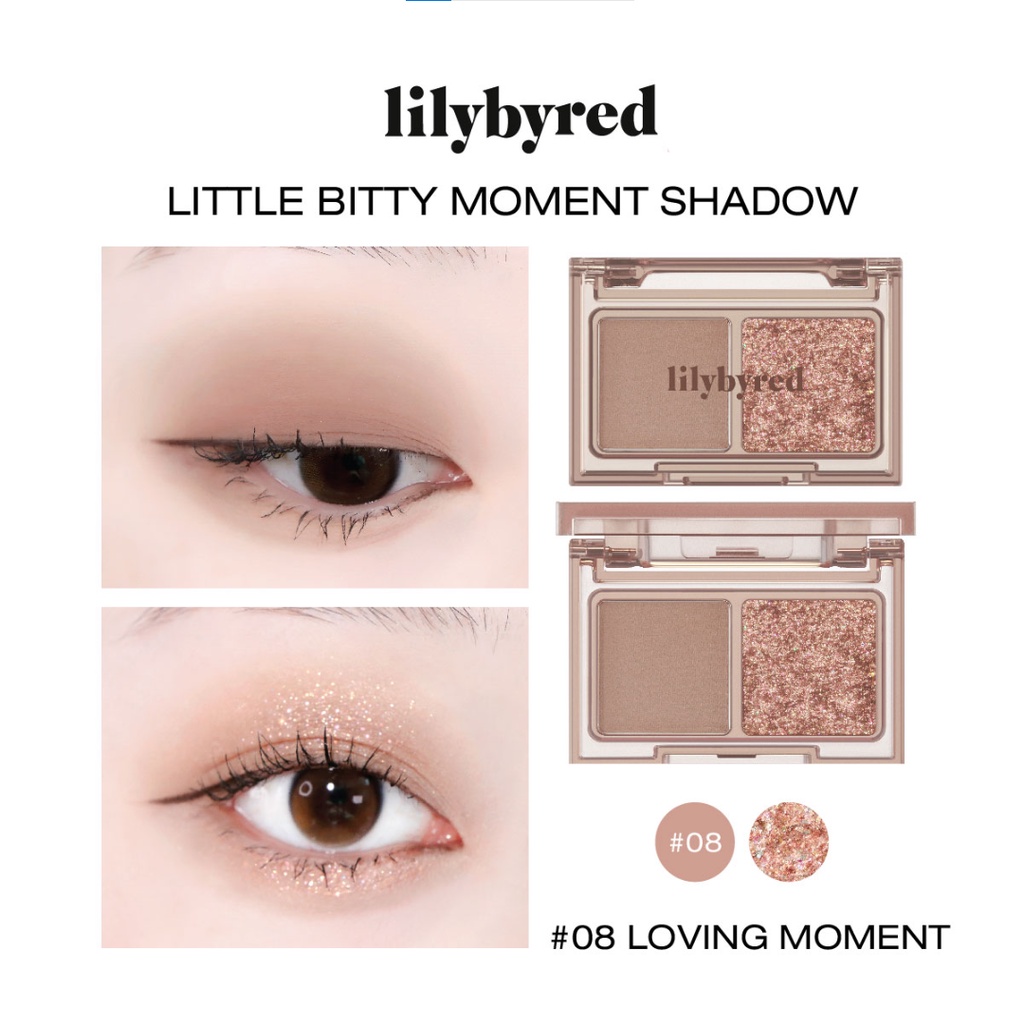 Bảng mắt LILYBYRED Little Bitty Moment Shadow 2 ô