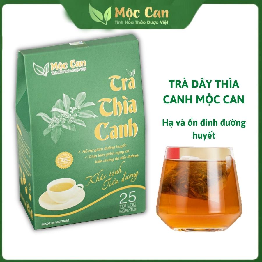 Trà Dây Thìa Canh Túi Lọc Mộc Can Hỗ Trợ Điều Trị Tiểu Đường Hạ Và Ổn Định Đường Huyết 25 Túi Lọc