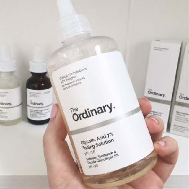 Toner tẩy da chết làm sạch The Ordinary Glycolic Acid 7% Toning Solution 240ml