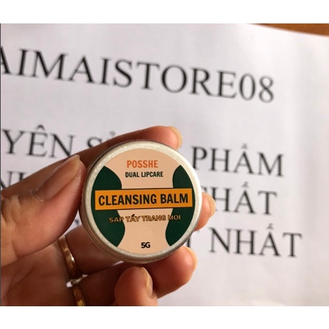Posshe Combo Son Dưỡng Và Sáp Tẩy Trang Môi