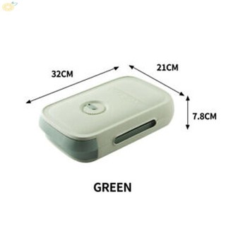 【VARSTR】Drawer Type Kitchen Organizer Refrigerator Food Egg Storage Box Rack New UK