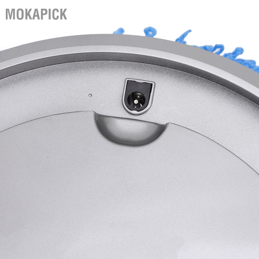Robot Hút Bụi Quét Lau Xịt Loại Ướt Thông Minh Sạc USB Cảm Biến Chống Rơi Mokapick