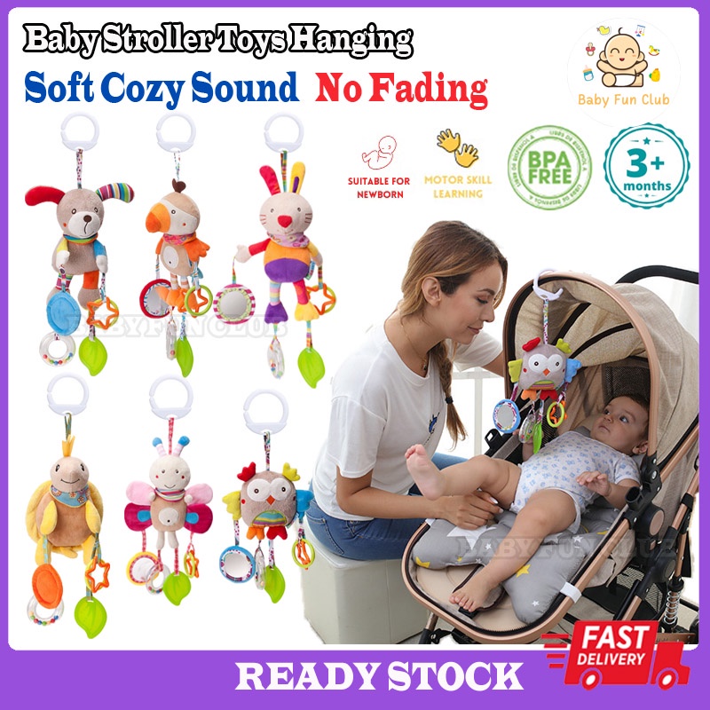 【Baby Pro】Đồ Chơi Treo Nôi Xe Đẩy BBSKY, Đồ Chơi Treo Cũi Cho Bé, Thú Bông Phát Triển Đa Giác Quan