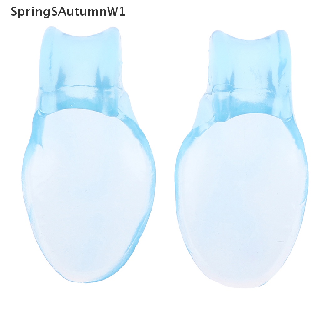 1 Cặp Silicone Gel Chỉnh Hình Ngón Chân Cái Giảm Đau SpringSAutumnW1