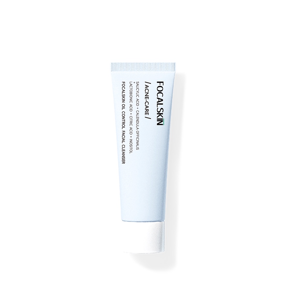 FOCALSKIN Sữa Rửa Mặt SALICYLIC ACID Kiểm Soát Dầu Hỗ Trợ Giảm Mụn Hiệu Quả 10g