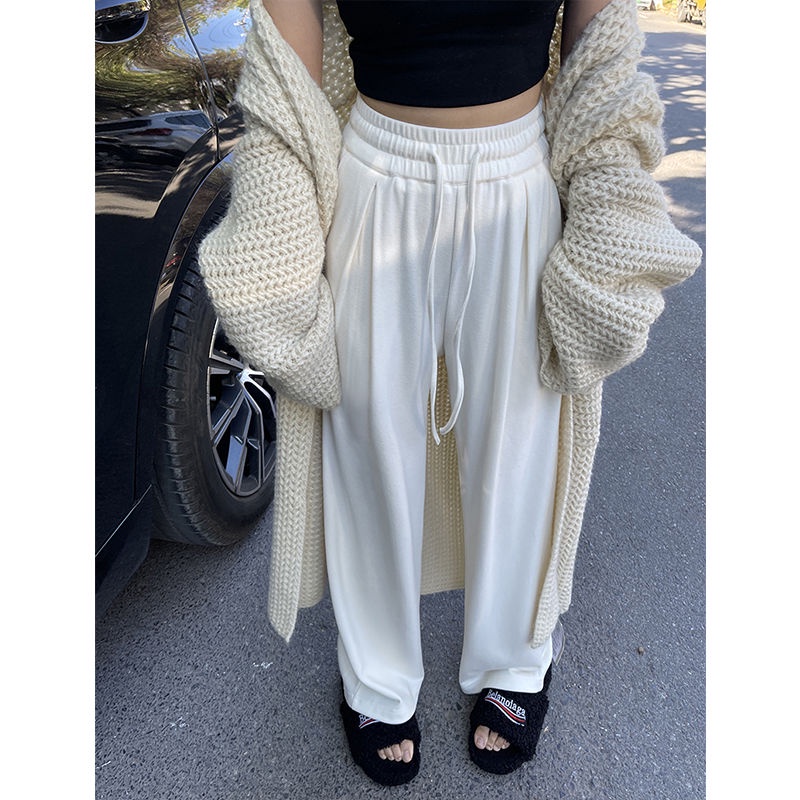 Quần ống rộng Phong Cách Hàn Quốc Cho Nữ