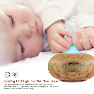 U-Kiss Ultrasonic Aroma Diffuser Human Body Induction Essential Oil Diffuser.