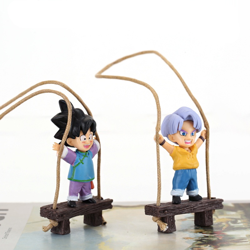 Mô Hình Nhân Vật Son Goku Và Torankusu Trong Phim Bảy Viên Ngọc Rồng