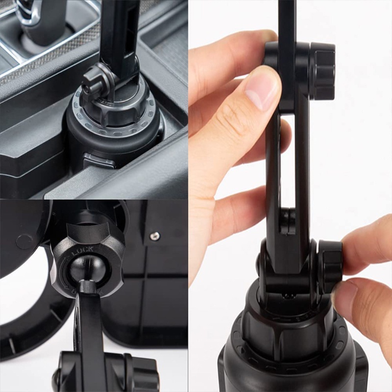 Giá Đỡ Cốc Uống Nước Hai Lớp Kích Thước Lớn Tiện Dụng Cho Xe Hơi