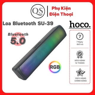 Loa bluetooth Hoco SU39, loa không dây nghe nhạc siêu trầm có đèn led