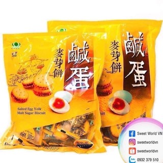 Bánh quy nhân trứng muối dẻo - Đài Loan