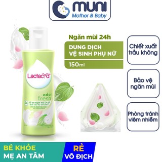 [MẪU MỚI] Dung Dịch Vệ Sinh Phụ Nữ Lactacyd 150ml Tinh Chất Hoa Hồng Và Trầu Không - 8936123410131