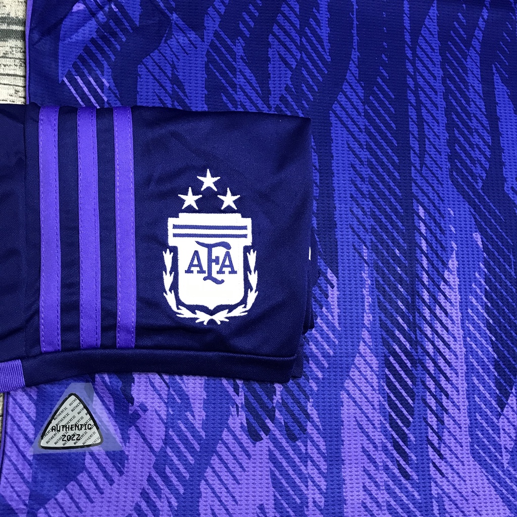 Áo bóng đá Đội Tuyển Argentina-MẪU Mới 2022-Chất Polyeste Thái Cao Cấp