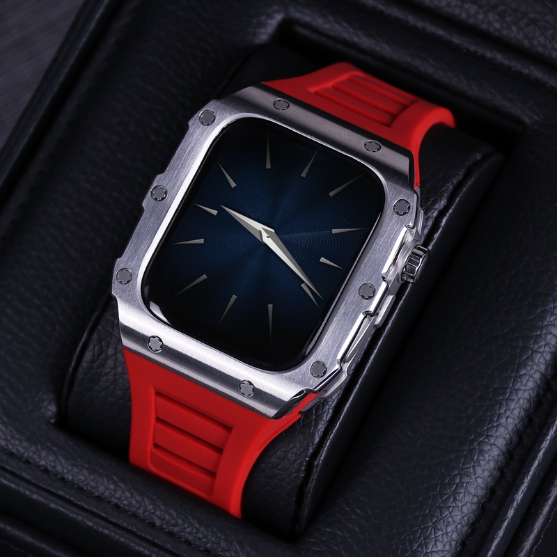 Dây Đeo Inox Cho Đồng Hồ Thông Minh apple Watch series 8 SE 7 6 5 4 44mm 45mm